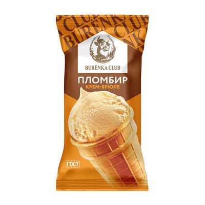 Мороженое пломбир крем-брюле